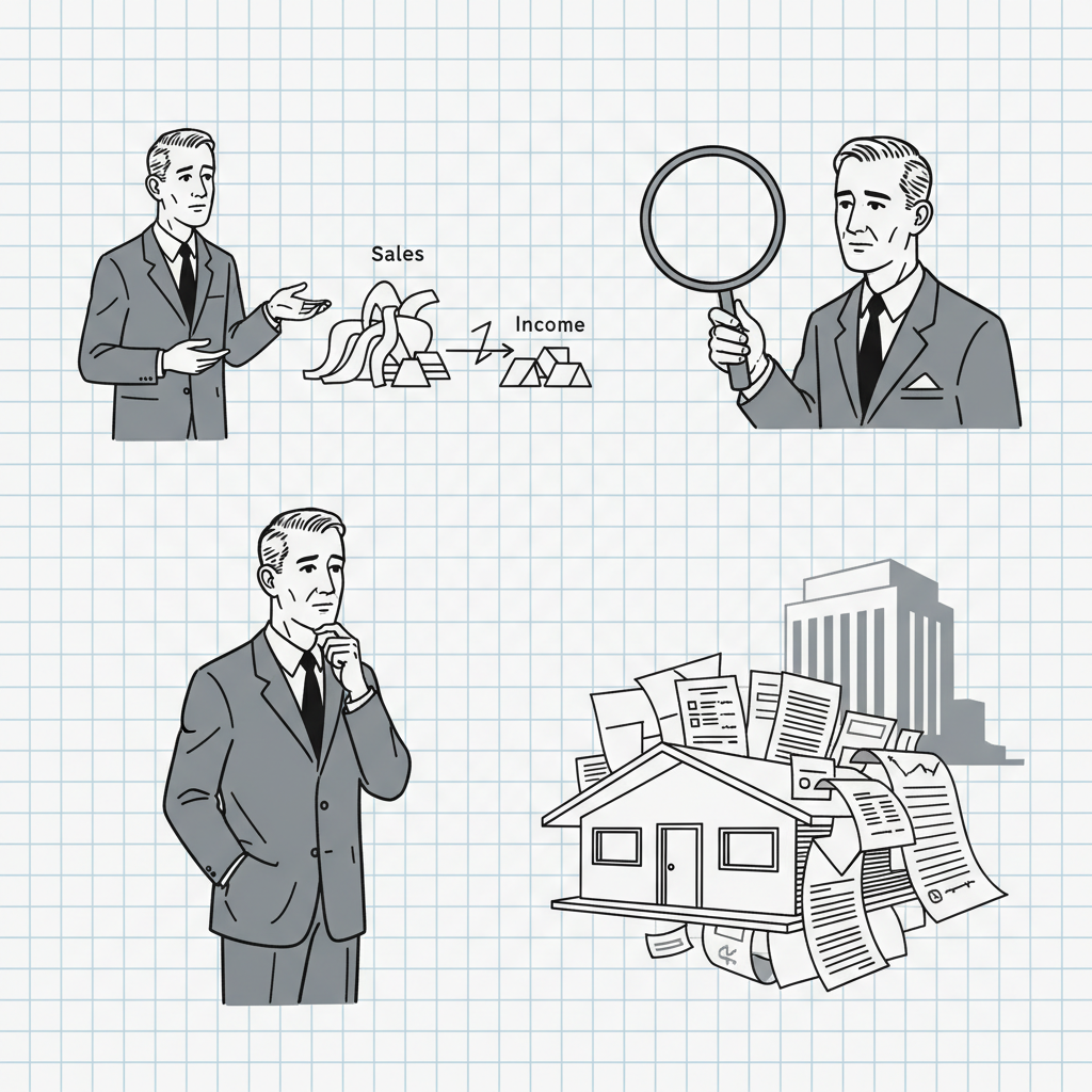 個人事業主が住宅ローン審査に落ちた理由トップ3